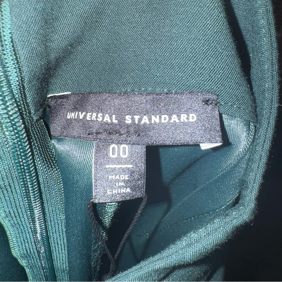 Universal Standard Lynn Luxe Skirt In Scarab Green Pencil NWT 4X XS - Picture 5 of 9